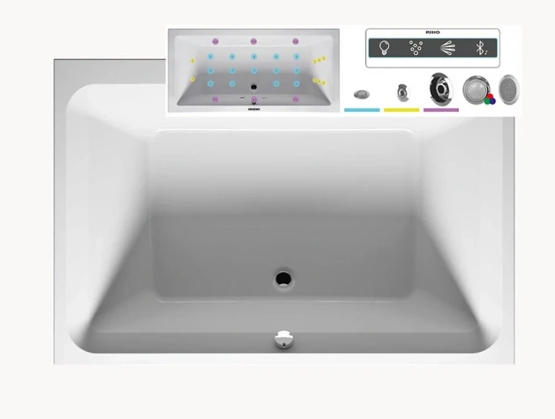 Ванна гидромассажная Riho Castello 180 x 120 см, JOY BB7700500000000_JOY (детальная фотография)