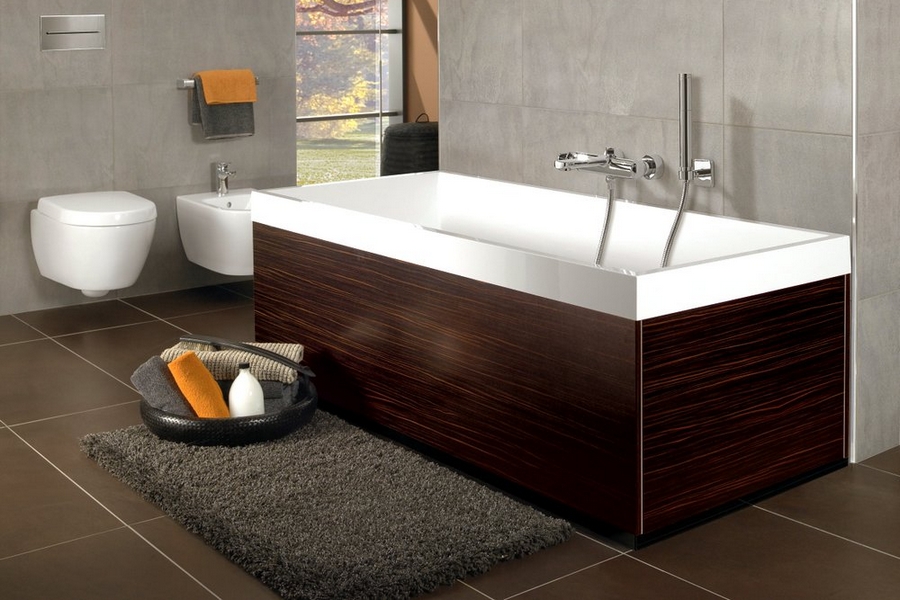 Ванна квариловая Villeroy & Boch Squaro 180х80 см белый alpin UBQ180SQR2V-01 (детальная фотография), 180x80 см