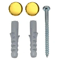 Крепеж к напольному унитазу Cezares золото