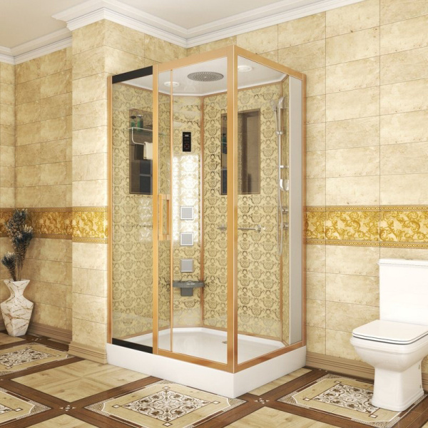 Душевая кабина Niagara Luxe 120х80 см левая 7711GL (детальная фотография), прямоугольные