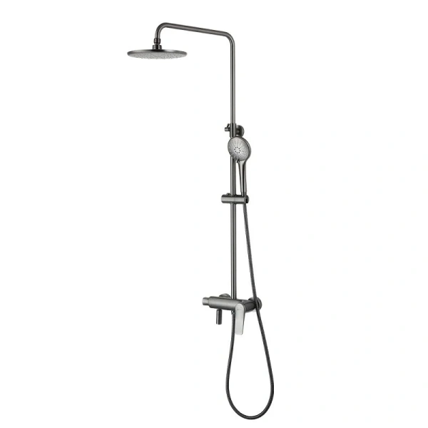 Душевая стойка Lemark Bronx графит LM3762GM (детальная фотография)
