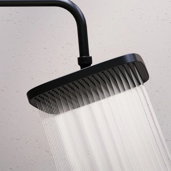 Душевая стойка Damixa Gala черная 953800300 (детальная фотография), настенные