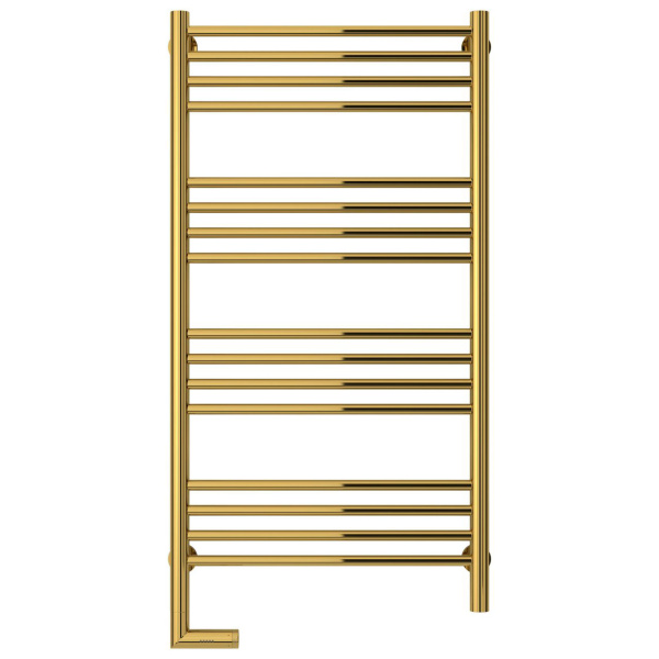 Полотенцесушитель электрический левый, цвет золото перемычка прямая Сунержа Богема 2.0 1000х500 03-5204-1050 (детальная фотография), по запросу