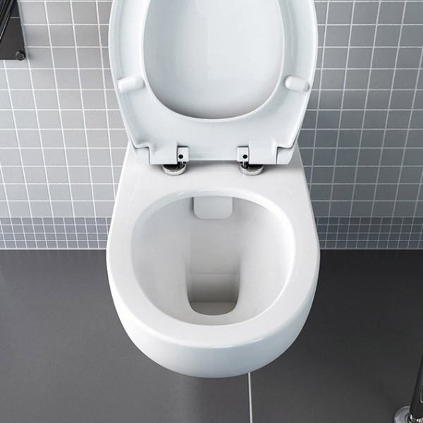 Унитаз подвесной VitrA Conforma для инвалидов 5810B003-6234 (детальная фотография), современные, hi-tech, круглые
