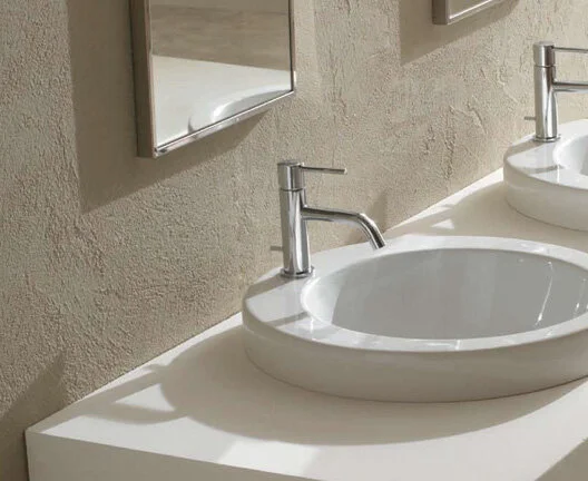 Раковина встраиваемая Globo Band SAP50 (детальная фотография), встраиваемые (в столешницу), накладные (на столешницу)