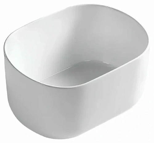 Раковина SantiLine 46 см белая - фото 2