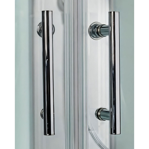 Душевая кабина WeltWasser WW500 170х85 см с крышей WW500 EMMER 170/85/55 (детальная фотография), матовый профиль