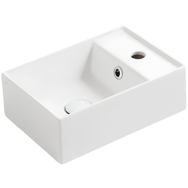 Раковина Simas Agile 40 см белая AG40 bi*1 (детальная фотография)