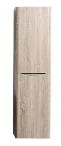 Шкаф-пенал подвесной BelBagno Ancona-N 35 см rovere bianco левосторонний ANCONA-N-1700-2A-SC-WO-L (детальная фотография)