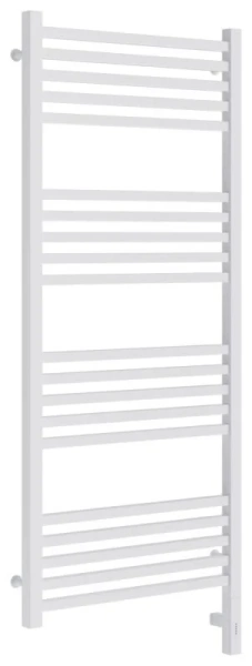 Полотенцесушитель электрический Сунержа Модус 3.0 50x120 см левый белый матовый 30-5700-1250 (детальная фотография), лесенка, вертикальные