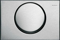 Клавиша смыва Geberit Delta 15 нержавеющая сталь