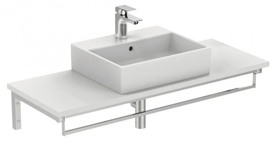 Раковина Ideal Standard Strada 50 см прямоугольная K081601 (детальная фотография), накладные (на столешницу), пристенные