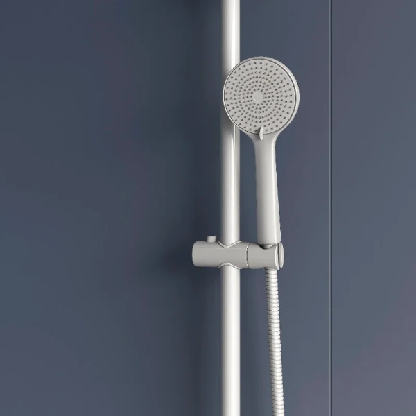 Душевая стойка RGW Shower Panels SP-33 51140133-0 встроенный излив (детальная фотография), рычажные