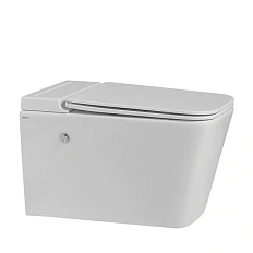 Унитаз подвесной Abber Rechteck белый