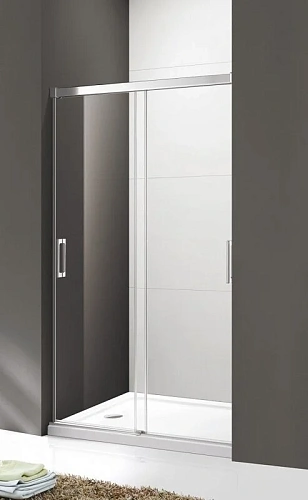 Душевая дверь в нишу Cezares Tandem-Soft 120 см стекло рифленое Punto - фото 2