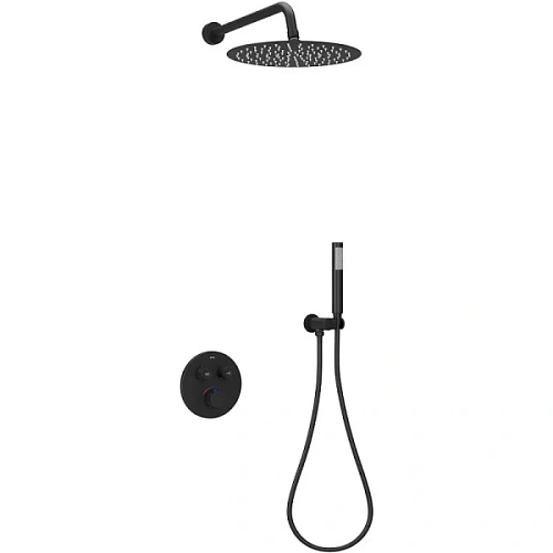 Душевой комплект Sancos Link черный матовый - фото 2