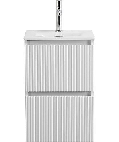 Тумба под раковину подвесная BelBagno Uno-Mini 40 см Bianco Opaco - фото 5