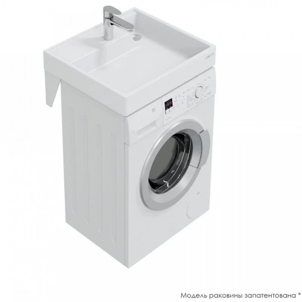 Раковина над стиральной машиной СанТа Юпитер 60 см белая 900130 (детальная фотография)