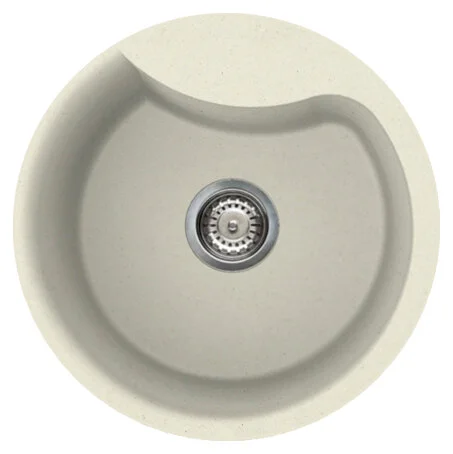 Мойка для кухни Omoikiri Yasugata 48R-BE 48 см ваниль 4993131 (детальная фотография)