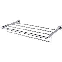 Полка-полотенцедержатель для ванной, античное золото, Nicolazzi Minimale