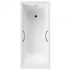Ванна чугунная Delice Prestige 180х80 см с отверстиями под ручки