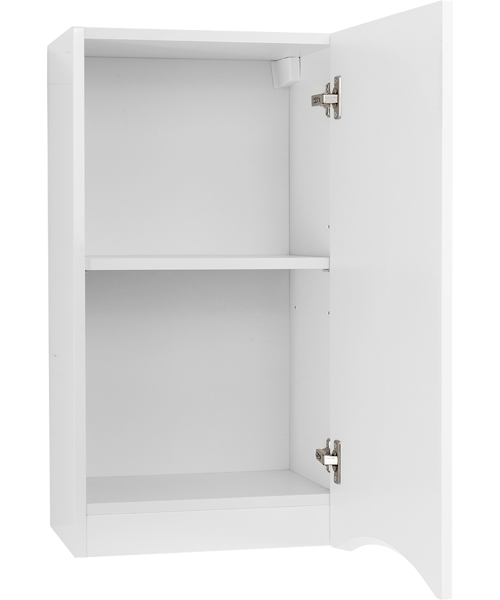 Шкаф подвесной BelBagno Fly-Marino 40 см bianco lucido правосторонний FLY-MARINO-750-1A-SC-BL-P-R (детальная фотография), 40 см