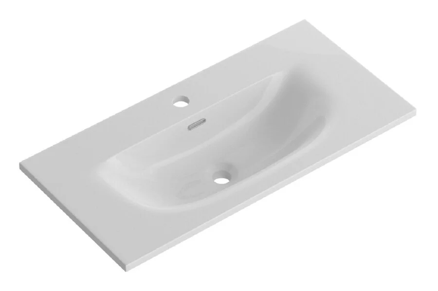 Раковина мебельная BelBagno 80 см белая BB-8099-3-80 (детальная фотография)