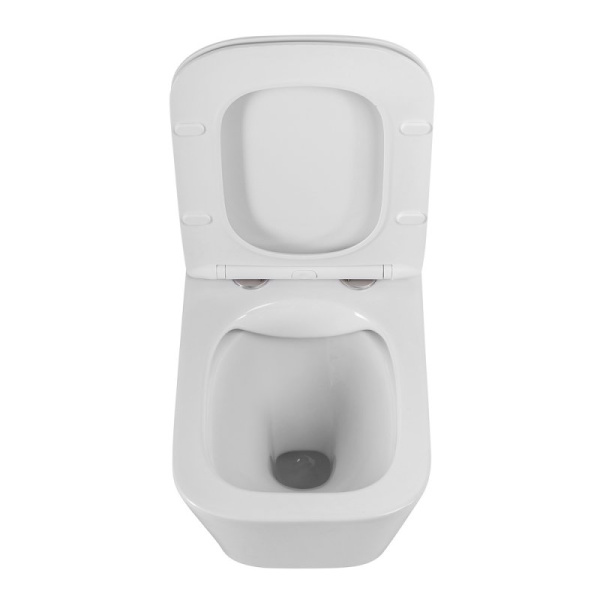 Унитаз подвесной Belbagno Ardente-R безободковый BB520CHR (детальная фотография), недорогие, безободковые, с антивсплеском