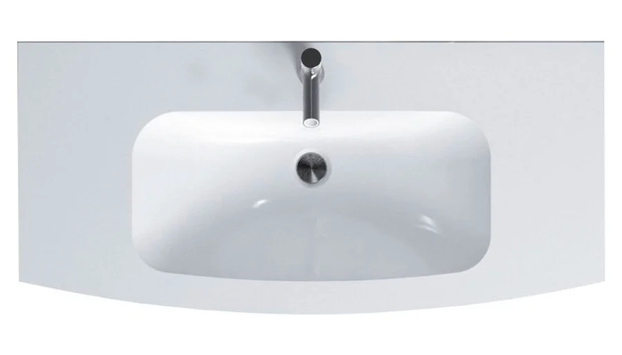 Раковина мебельная Jacob Delafon Nona 100 см глянцевый белый EB1881RU-00 (детальная фотография)