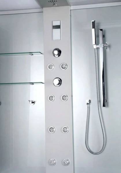 Душевой бокс Timo Lux 148x82 см высокий поддон TL-1505 (детальная фотография), прямоугольные