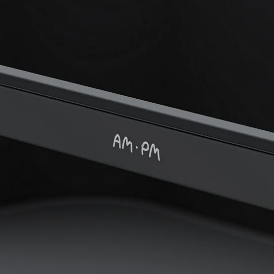 Полка для ванной Am.Pm Func черная матовая A8F53122 (детальная фотография), в наличии