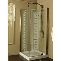 Душевой уголок, профиль хром, Eurodesign