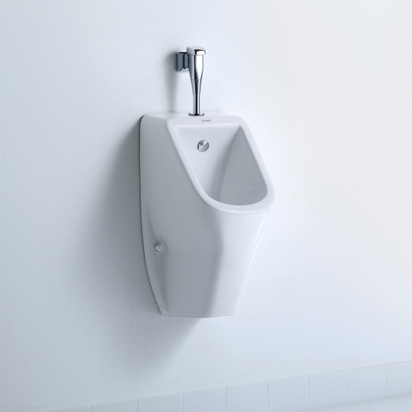 Писсуар подвесной Duravit D-Code белый 0828300000 (детальная фотография), современные, hi-tech