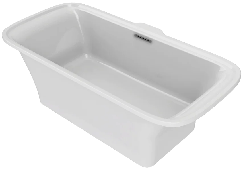 Ванна Flight Jacob Delafon Elite 180х85 см отдельностоящая E6D034-00 (детальная фотография), прямоугольные