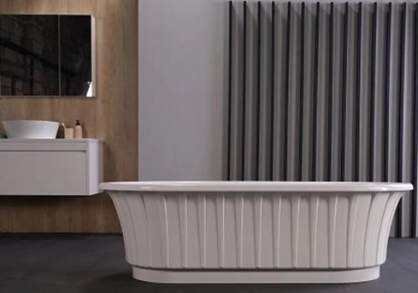 Ванна из искусственного камня Belux Колизей ВК 1750, 4810924267320, 170 x 75 см, белый (детальная фотография), отдельностоящие