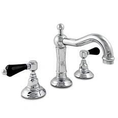 Смеситель для раковины, античное золото, Nicolazzi Half Dome Crystal