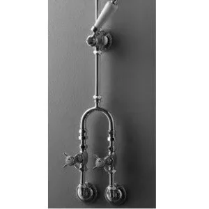 Смеситель для душа с керамическим диском Devon&Devon MARD72 (детальная фотография), классические, ретро