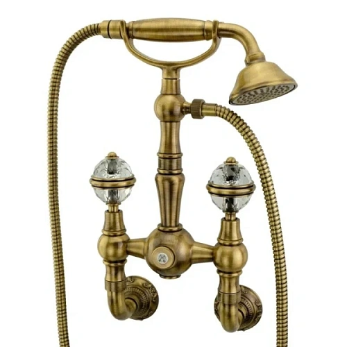 Смеситель для душа Migliore Cristalia бронза - фото 2