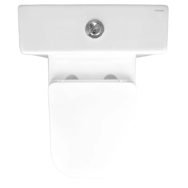 Унитаз компакт Azario Candy безободковый AZ-1503B (детальная фотография), фаянс, керамика