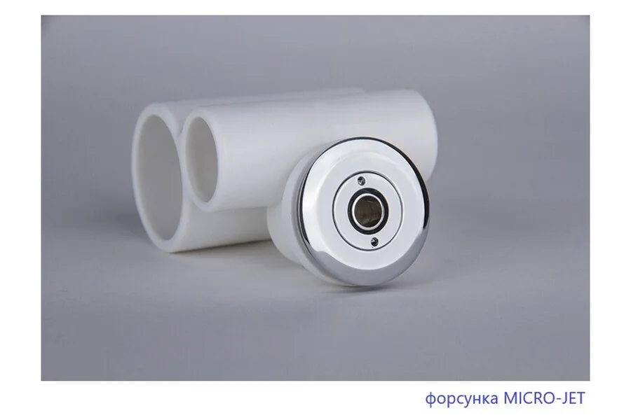 Ванна гидромассажная Excellent Crown Lux 190 x 120 см, NANO, хром, каркас в комплекте WAEX.CRO19.NANO.CR (детальная фотография), прямоугольные