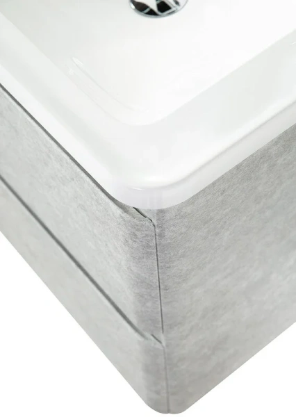 Тумба под раковину подвесная BelBagno Albano-Cer 80 см cemento verona grigio ALBANO-CER-800-2C-SO-CVG (детальная фотография), моноблок