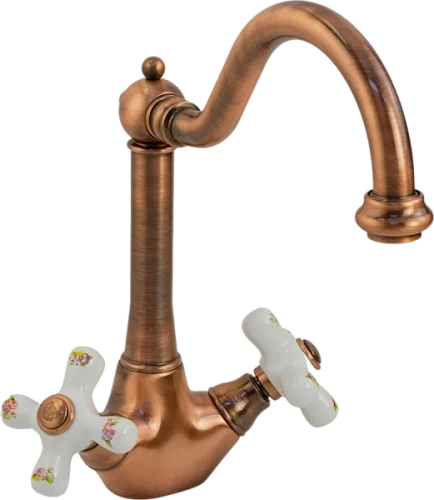 Смеситель для кухни Migliore Provance медь - фото 3