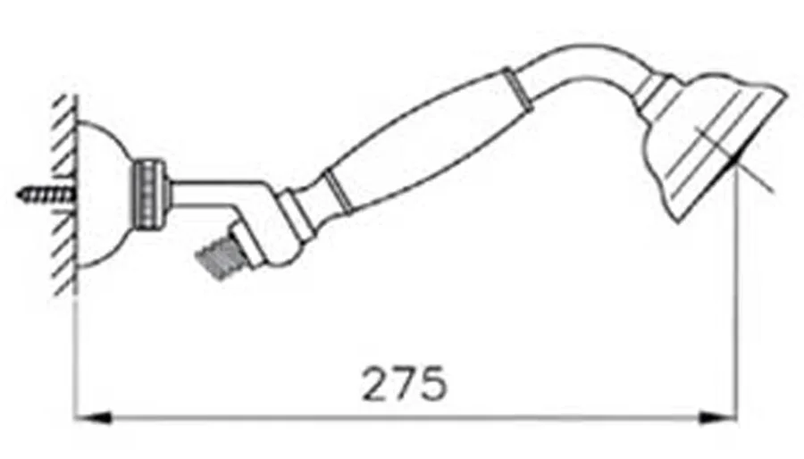 Душевая лейка Nicolazzi Doccia C7104M (детальная фотография), душевые лейки