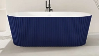 Ванна акриловая Corpa Nera Bonini CN130114, 170 х 80 см, синий матовый