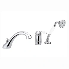 Смеситель для ванны, тёмная бронза, Nicolazzi Classica