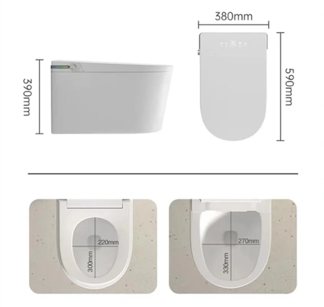 Унитаз с инсталляцией SantiLine умный SL-5037 (детальная фотография) index_2
