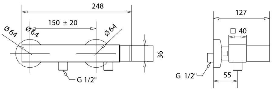 Смеситель для душа Migliore Kvant Gold без девиатора 25402 (детальная фотография), для душа
