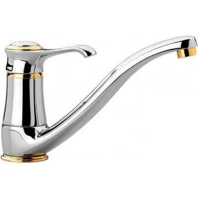 Смеситель для кухни хром-золото Emmevi Tiffany 6095CO (детальная фотография)