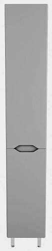 Шкаф-пенал Style Line Марелла Люкс Plus 30 см правый, серый матовый антискрейтч - фото 1