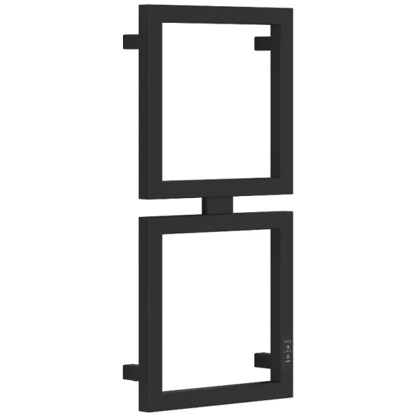 Полотенцесушитель электрический Сунержа Этюд 30х69 см правый черный матовый 31-0845-6030 (детальная фотография), вертикальные, узкие, другие